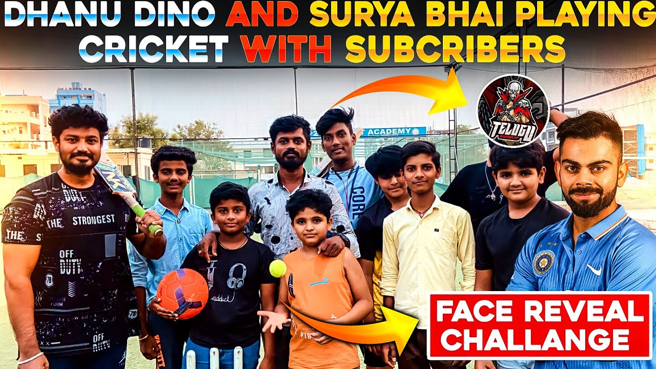 #dhanudino @DhanuDinoo@Surya Bhai Gaming Playing #cricket with subcribers #garenafreefire