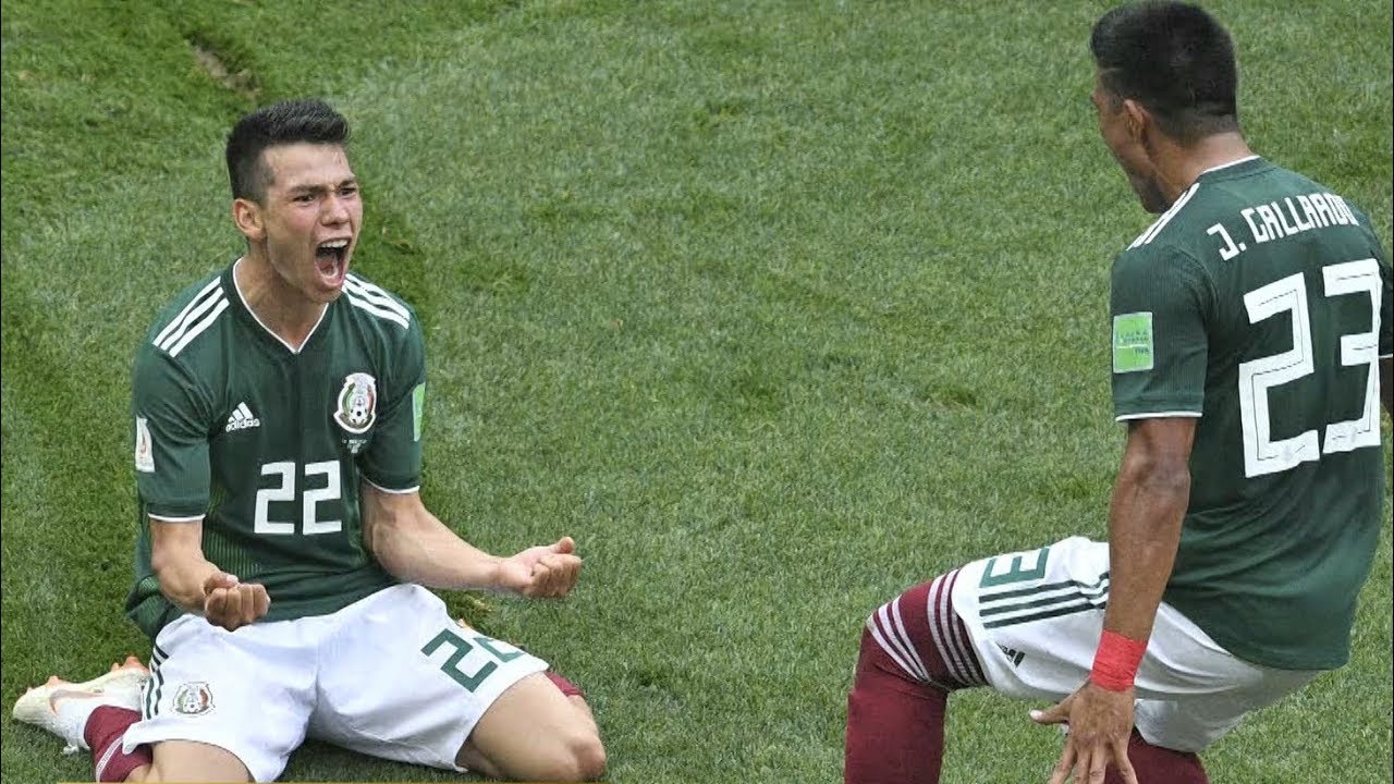 Mexico beats defending champs Germany 1-0 on day three of World Cup