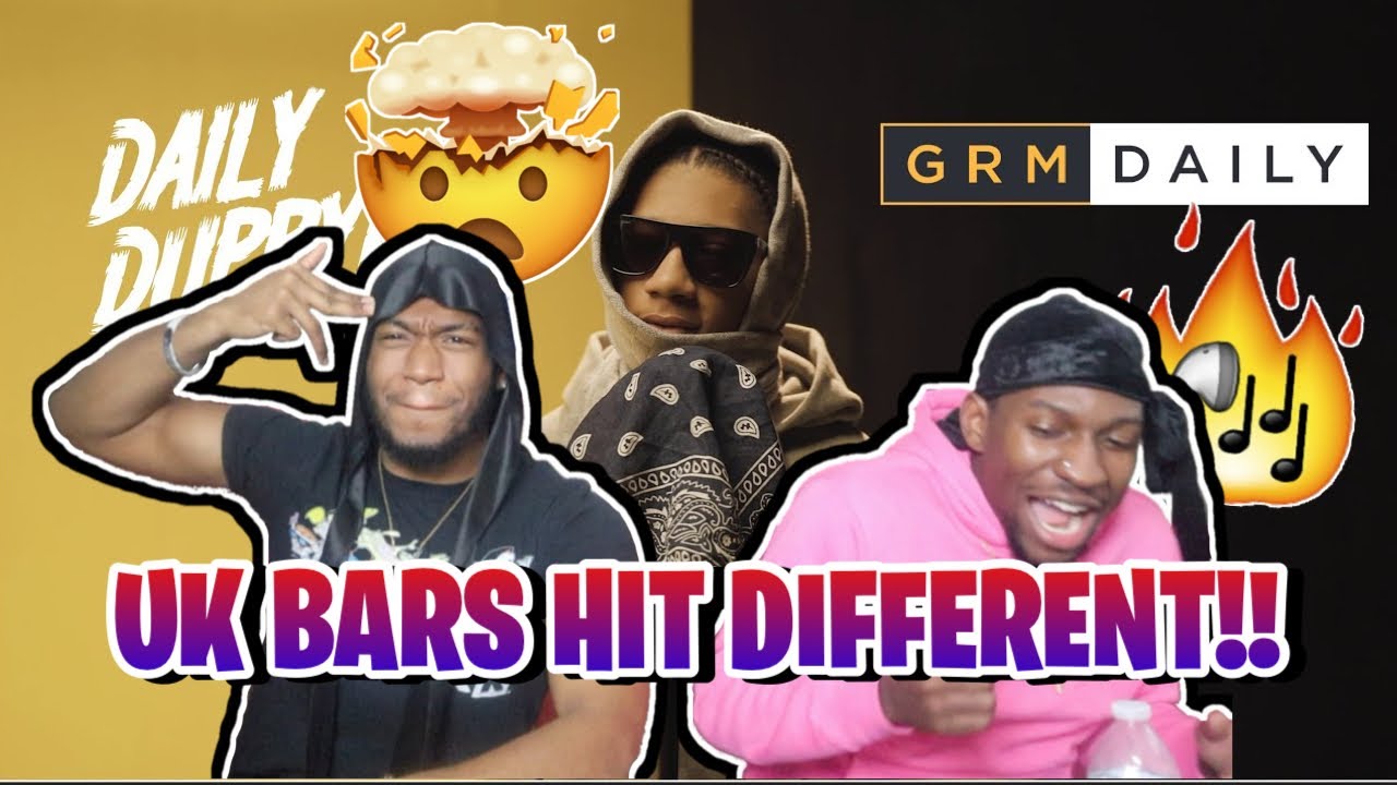 AMERICANS REACT| Digga D - Daily Duppy | GRM Daily