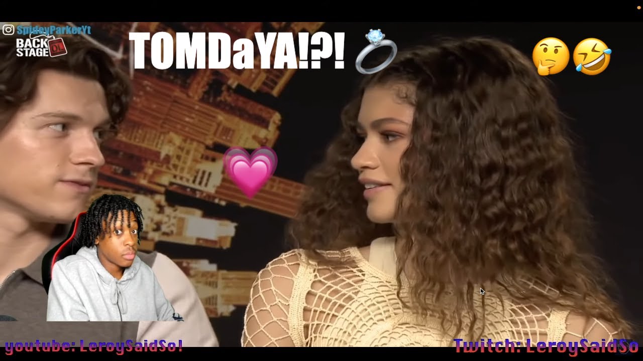 Tom Holland and Zendaya acting like a married couple for 8 min straight