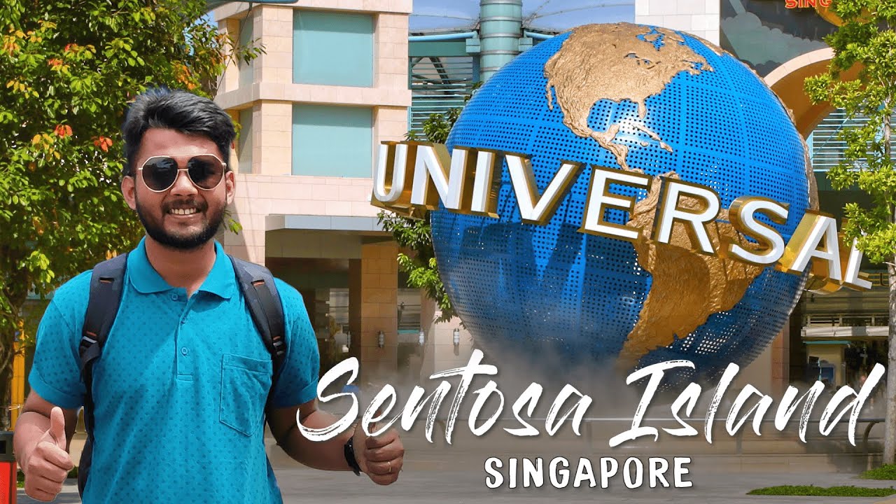 সিঙ্গাপুরের বিখ্যাত Universal Studios, Sentosa Island | Ep 03 | ChinaTown in Singapore
