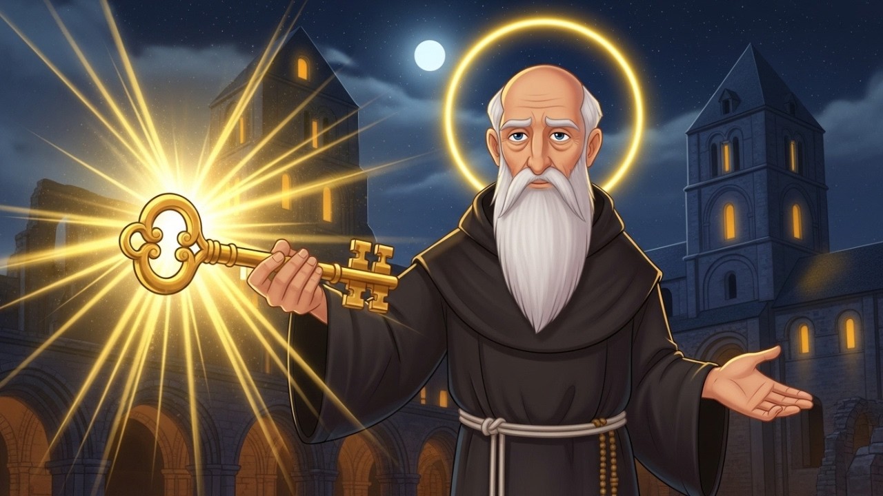 Las 12 Paroles du📘Grimoire de Saint Benoît - Prends la clé et l’argent ne te manquera jamais