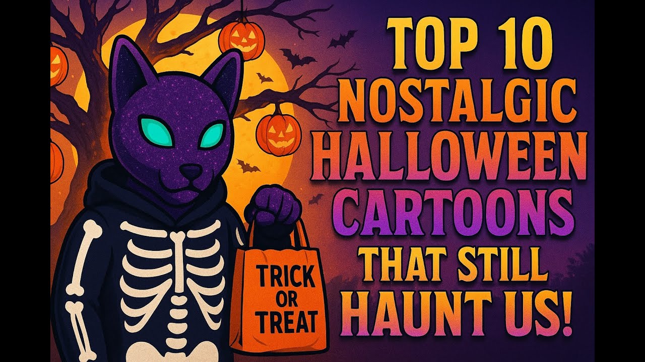 🎃 10 лучших анимационных выпусков к Хэллоуину 👻 Мультфильмы, которые до сих пор преследуют нас!