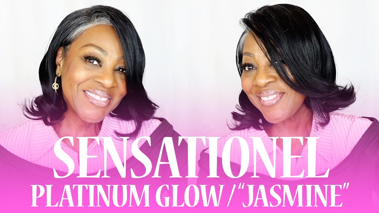 Потрясающий парик с кружевной передней частью Sensational Bare Lace Platinum Glow Glueless 13x6 -...