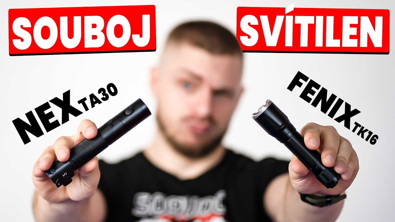 Která svítilna tě nezklame, když půjde o život? | NEXTorch TA30 vs Fenix TK16