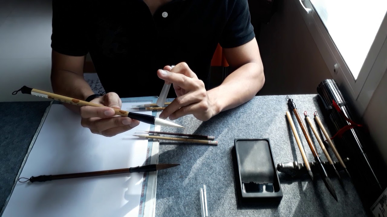 Học viết Thư Pháp Việt - Tiết 1: Cách chọn văn phòng tứ bảo