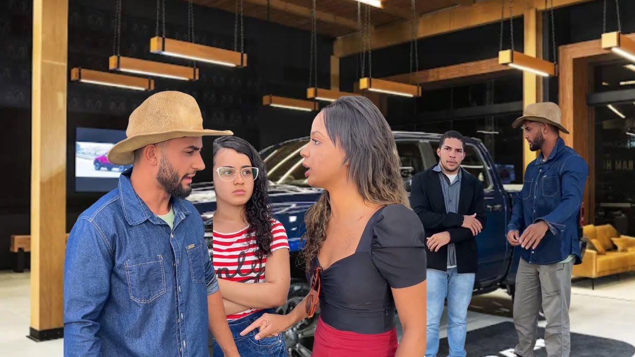 Fazendo foi humilhado pela vendedora ao comprar uma camionete nova ( FILME COMPLETA )