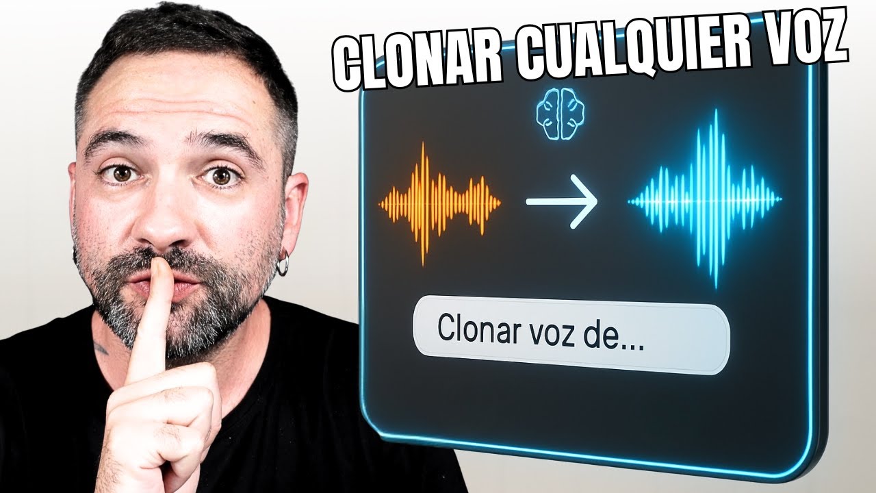 ¡Alucinante! Clona Cualquier Voz En Segundos Con IA