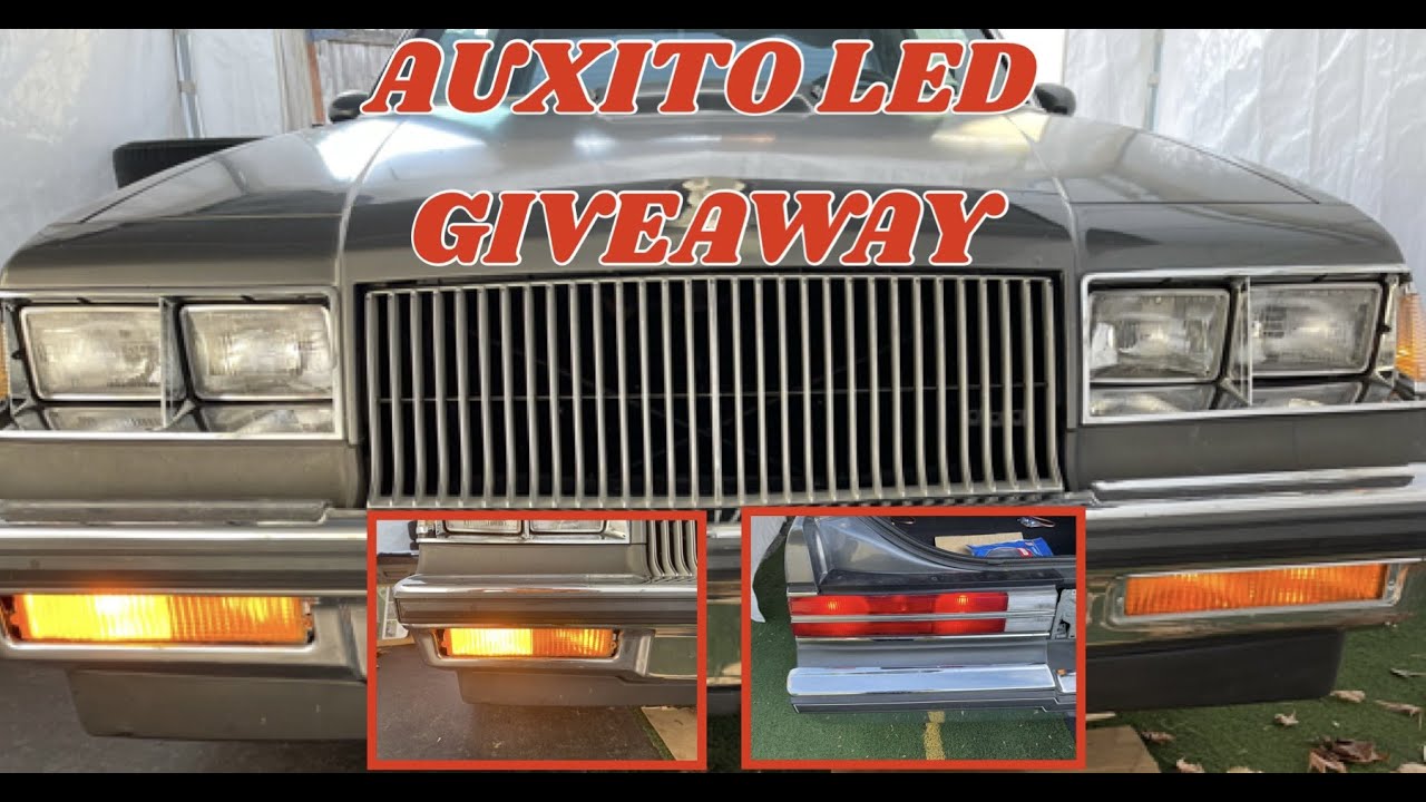 NEW YEARS 2023 LED GIVEAWAY | AUXITO LEDS | 1987 BUICK REGAL TURBO LIMITED