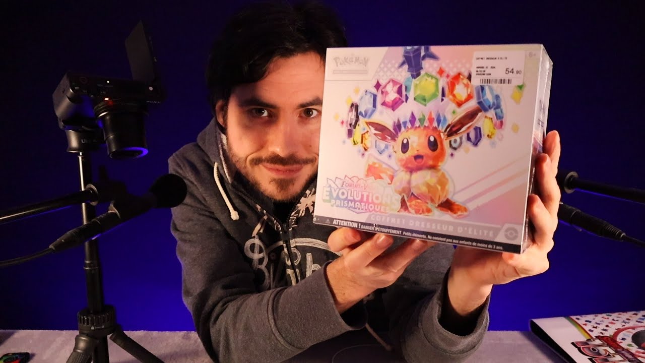 ASMR Pokemon - ETB évolution prismatique