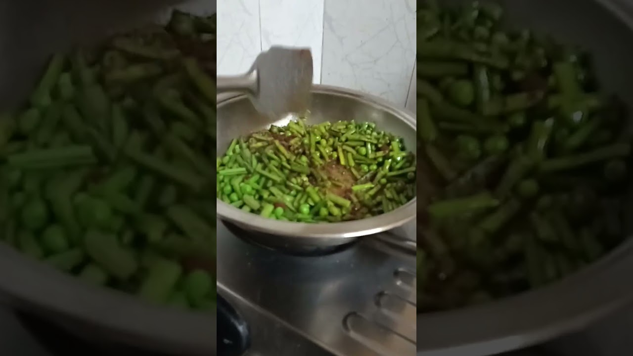 वाफेवरची गवार.....👌👌👌
