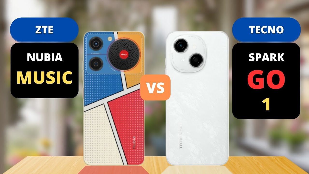 ZTE Nubia Music vs Tecno Spark Go 1 Comparison