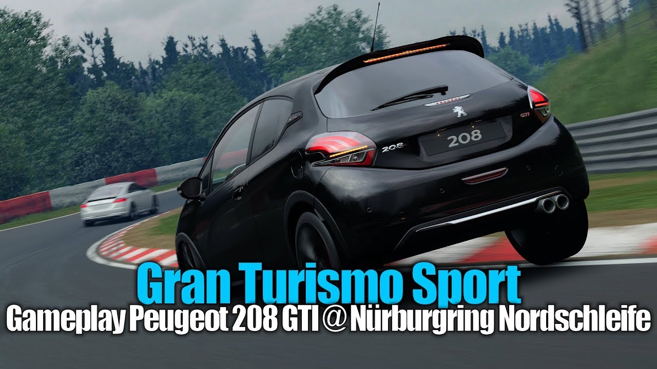 Gran Turismo Sport - Gameplay Peugeot 208 GTI @ Nürburgring Nordschleife