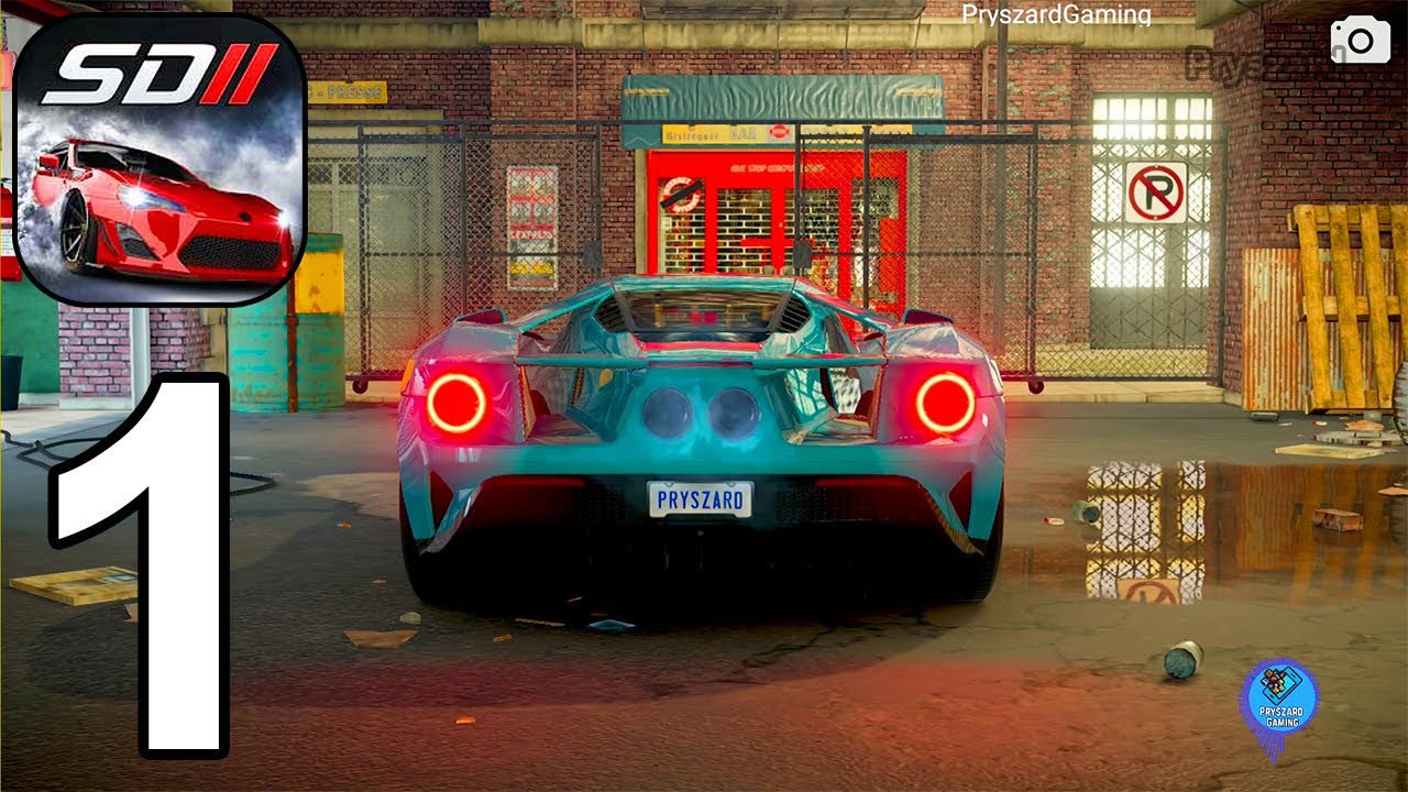 Street Drag 2 - Gameplay Walkthrough Part 1 Tutorial / Max Graphics Settings (iOS, Android)