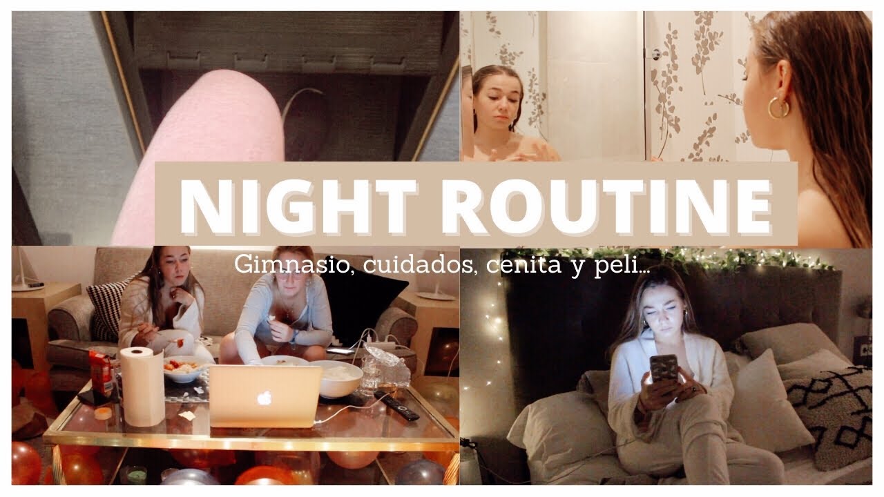 NIGHT ROUTINE en mi nuevo piso!| Carlota Grande ♡