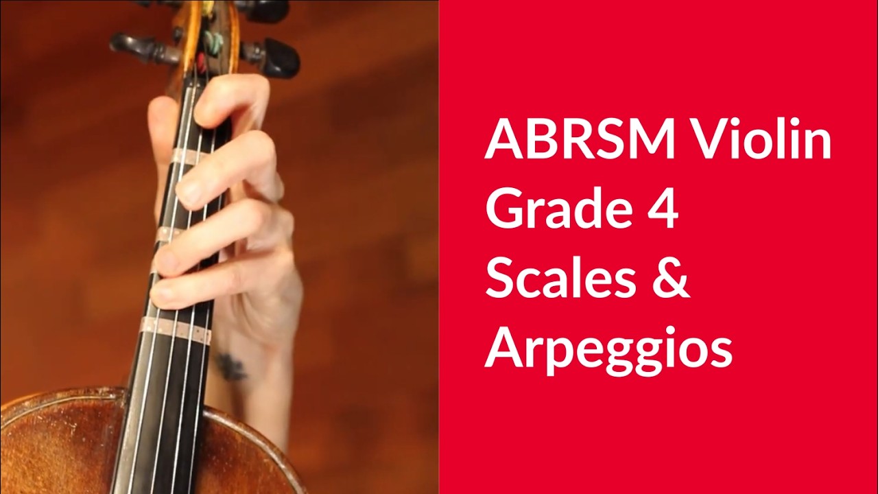 ABRSM Violin Grade 4 Scales & Arpeggios