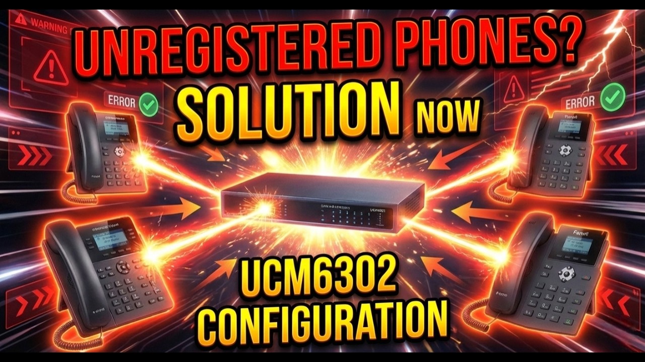 2 - How to Register Grandstream and Fanvil IP Phones with the UCM6302