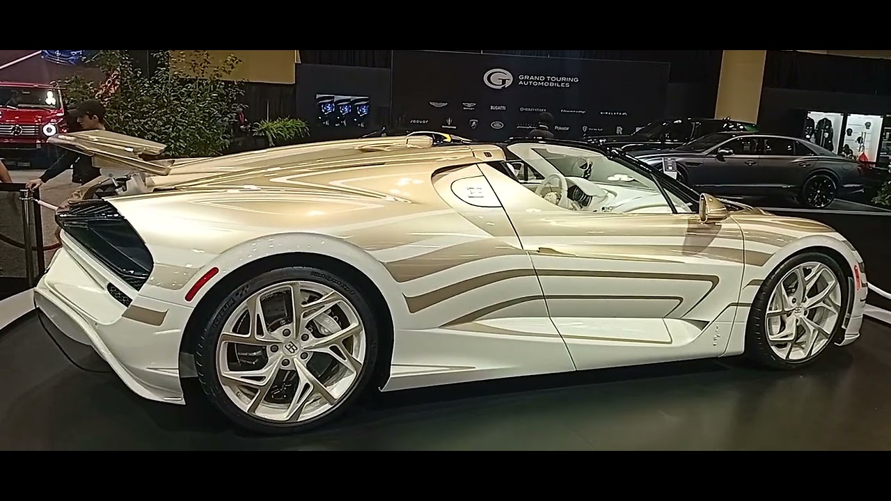 Единственный в мире экземпляр Bugatti Mistral W16 &mdash; Канадский международный автосалон 2026 (День ...