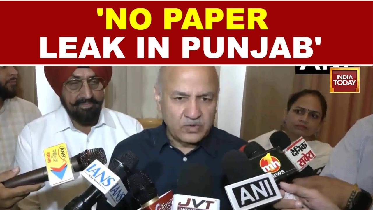 Punjab Paper Leak Row: AAP's Manish Sisodia Hits Out At BJP, Congress Over 'False Claims'