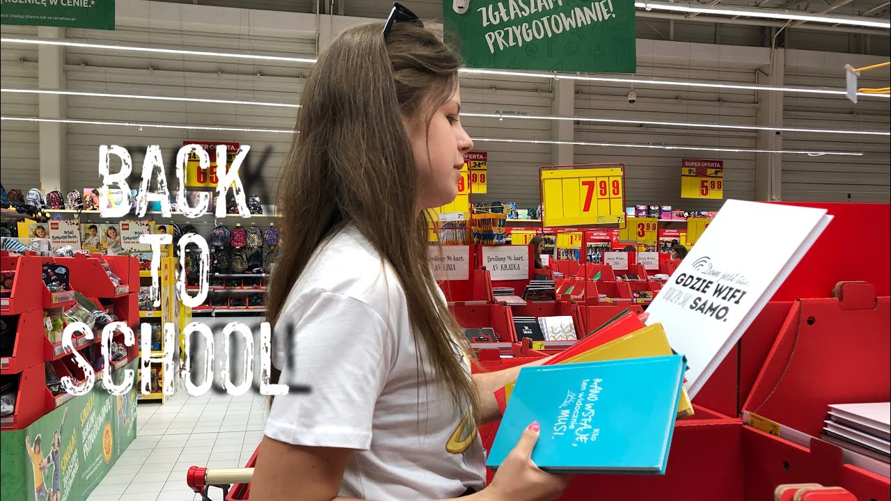 JEDZIEMY NA ZAKUPY SZKOLNE - LOLVLOG/ BACK TO SCHOOL