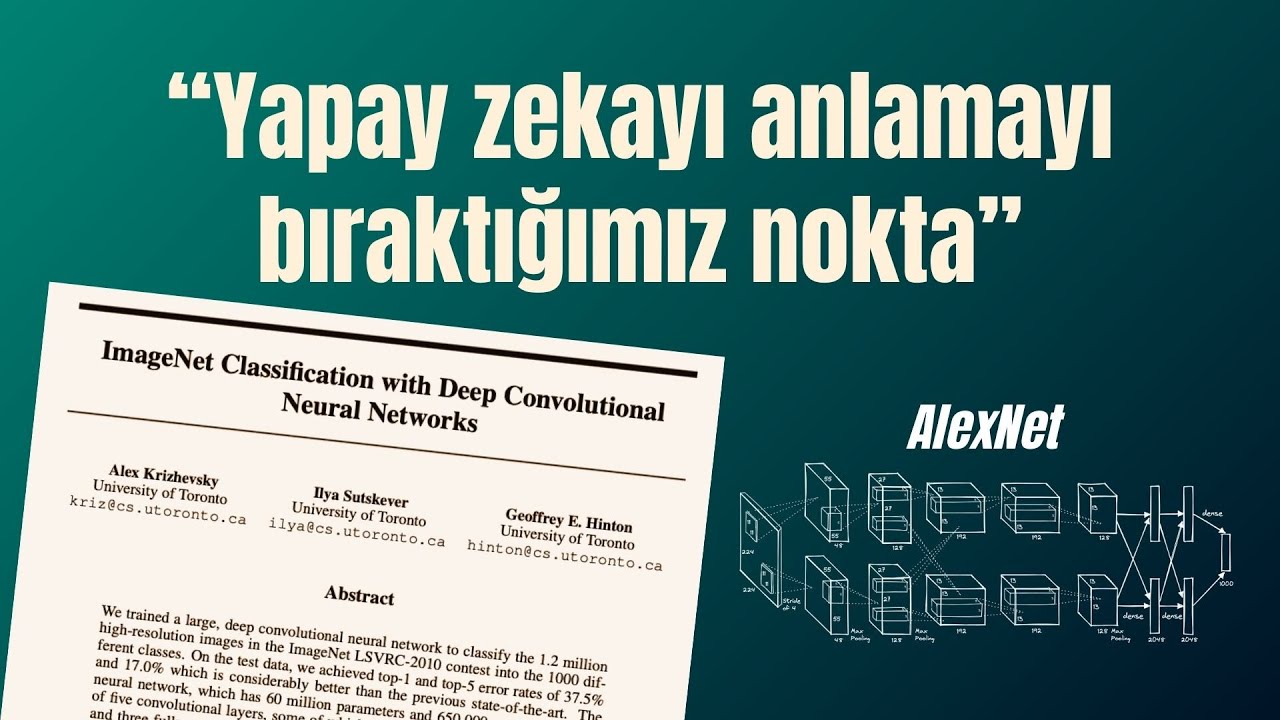 Bir Yatak Odasında Başlayan AI Devrimi | AlexNet