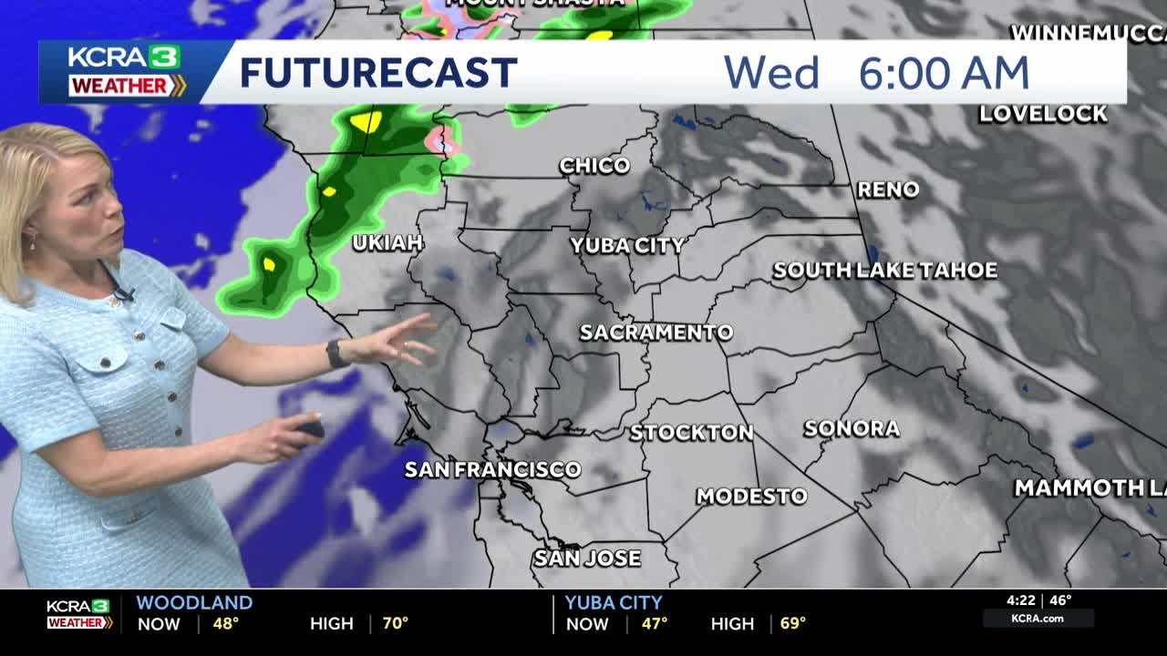 Northern California forecast: Sunny and mild Tuesday, but unsettled weather returns Wednesday