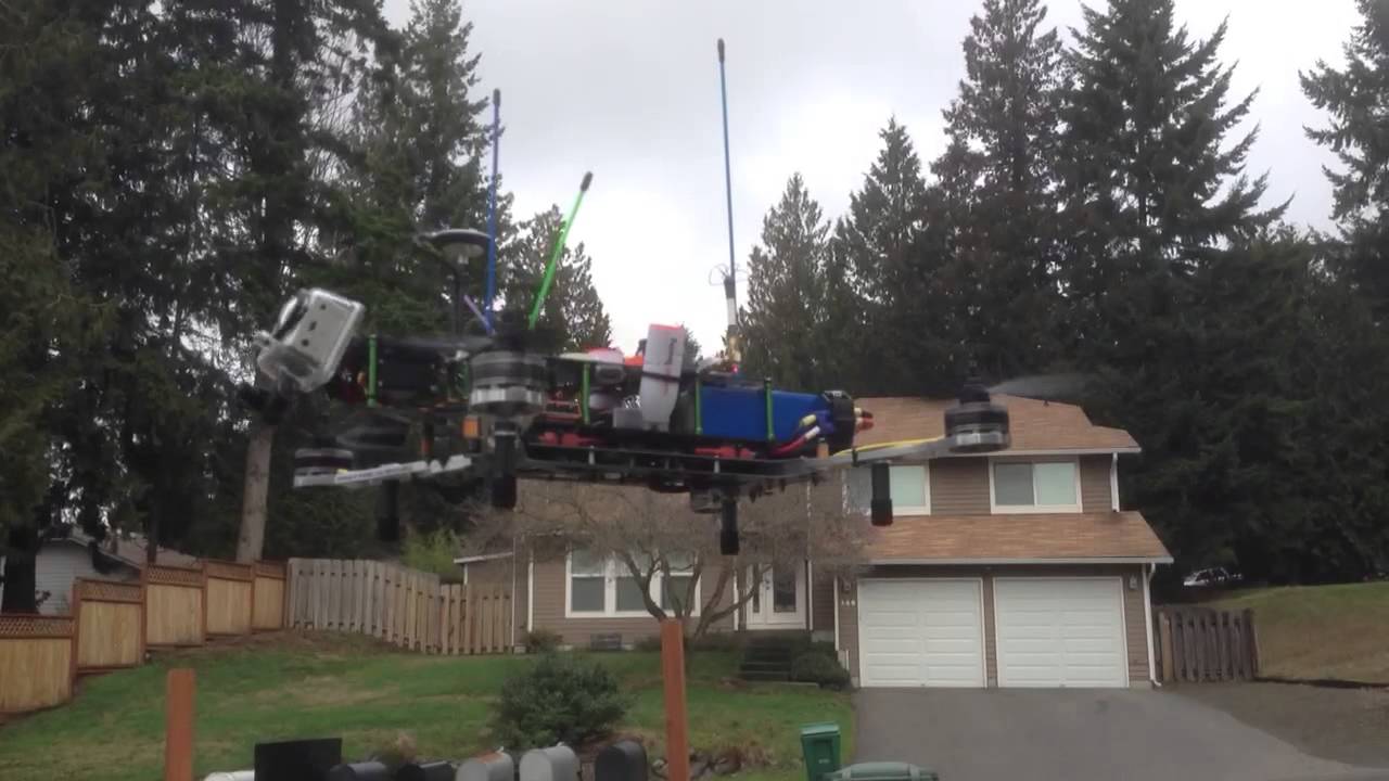 QAV500 Gimbal Test (Manual Mode)