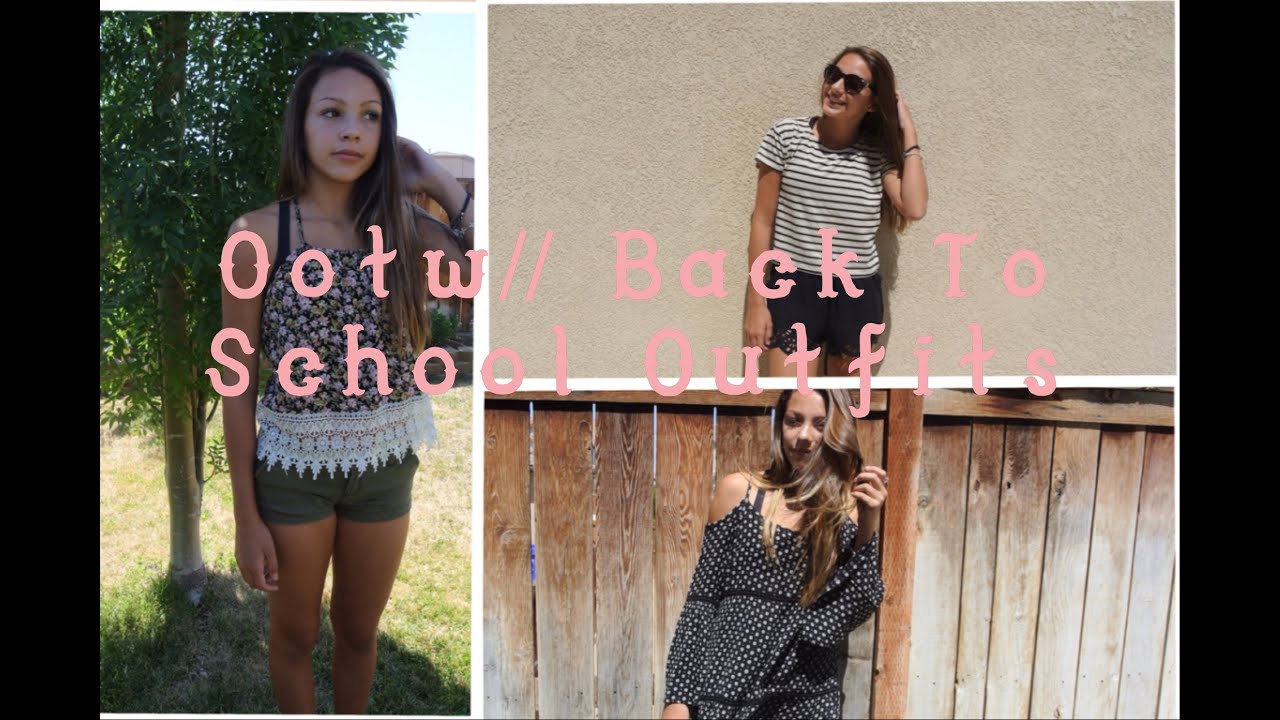 OOTW// Back To School