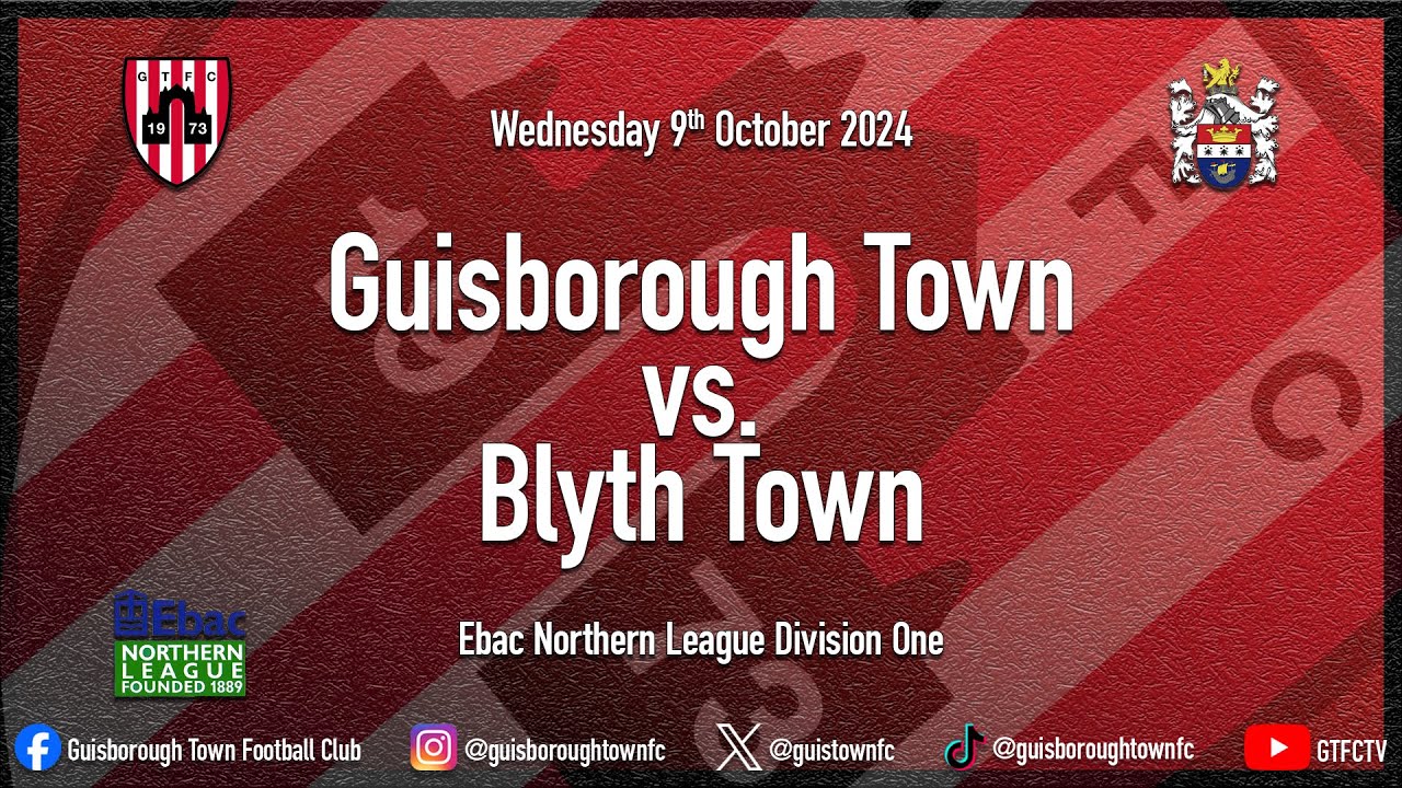 09/10/2024 - Guisborough Town 1-1 Blyth Town