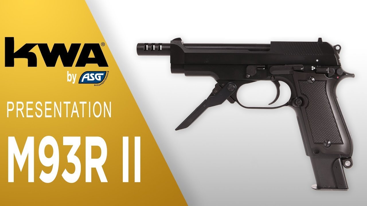 Airsoft gun Beretta m93 r2 GBB (KSC)