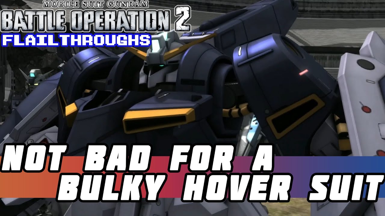 Gundam Battle Operation 2: Gaplant TR-5 Cuts In With A Damaging Boost Skill