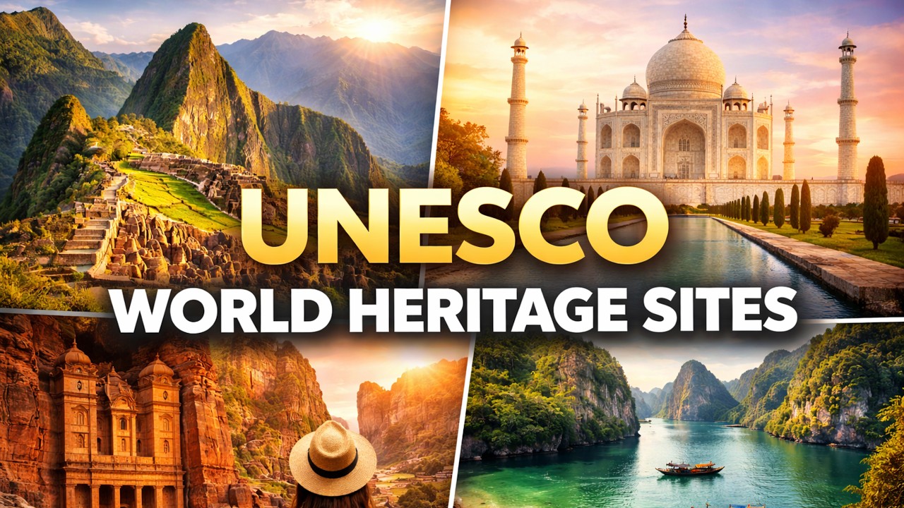 Most Incredible UNESCO World Heritage Sites on Earth | Cinematic Travel Documentary