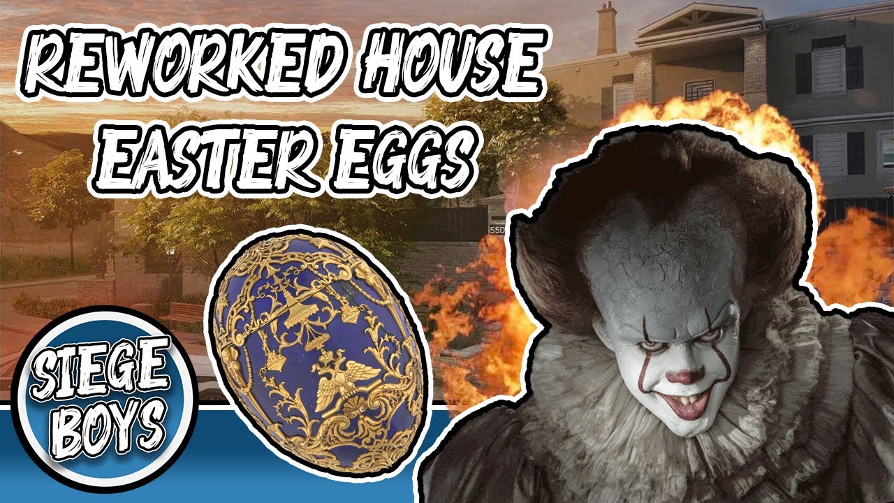 Rainbow Six Siege: Reworked House Easter Eggs!