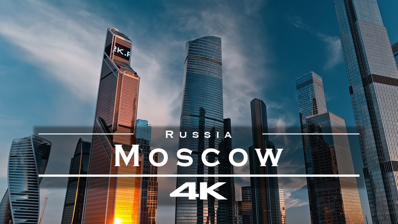 Moscow, Russia 🇷🇺 - by drone [4K]