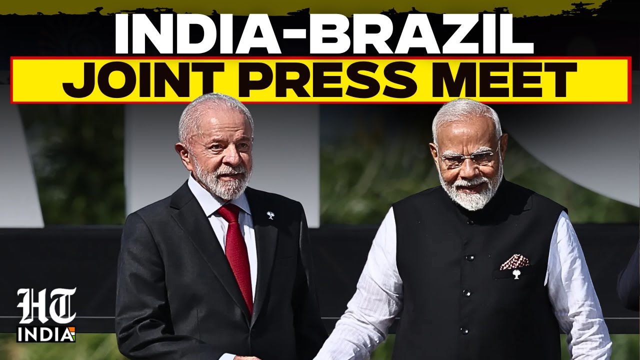 LIVE | PM Modi, President Lula of Brazil attend joint press meet at Hyderabad House, New Delhi
