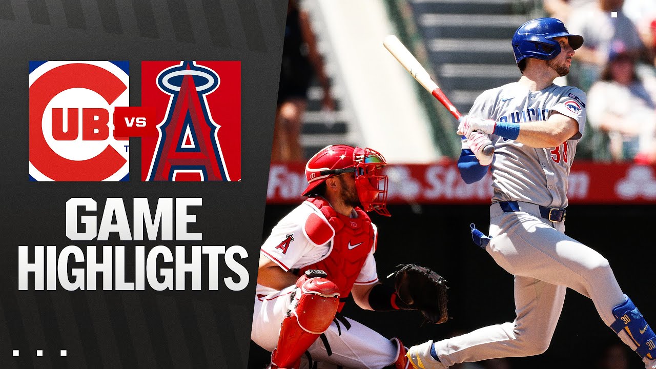Cubs vs. Angels Game Highlights (8/24/25) | MLB Highlights