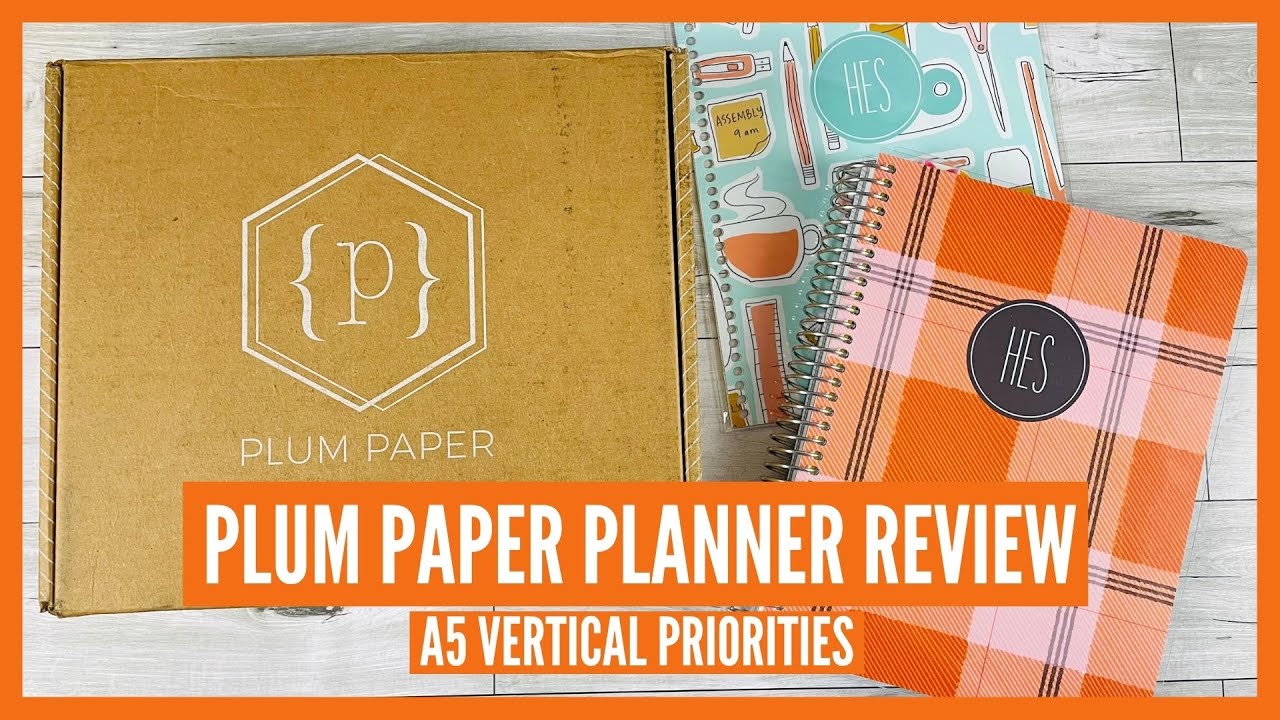 PLUM PAPER PLANNER REVIEW | A5 VERTICAL PRIORITIES