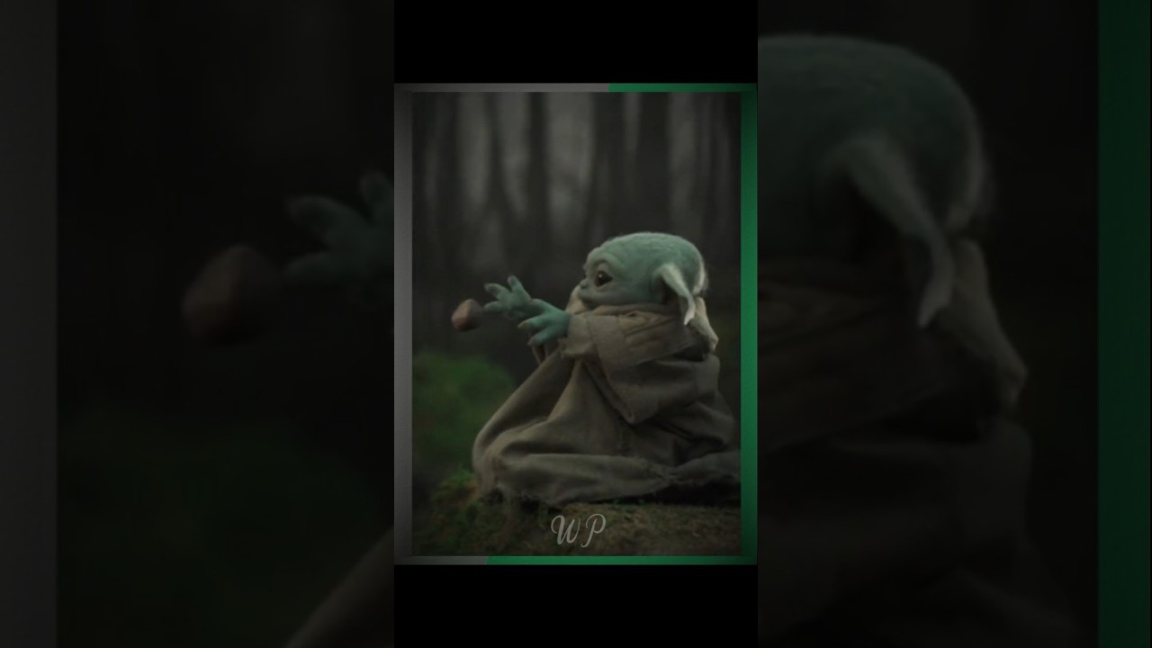 🧐Grogu force test🧐 || The Mandalorian || #shorts