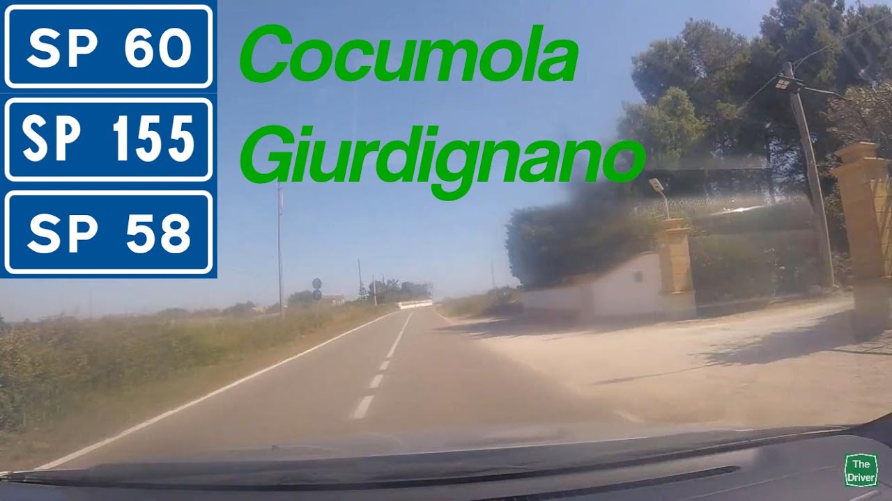 I - SP60+SP155+SP58 (LE) - Tratto Cocumola-SS16 (svincolo Giurdignano)