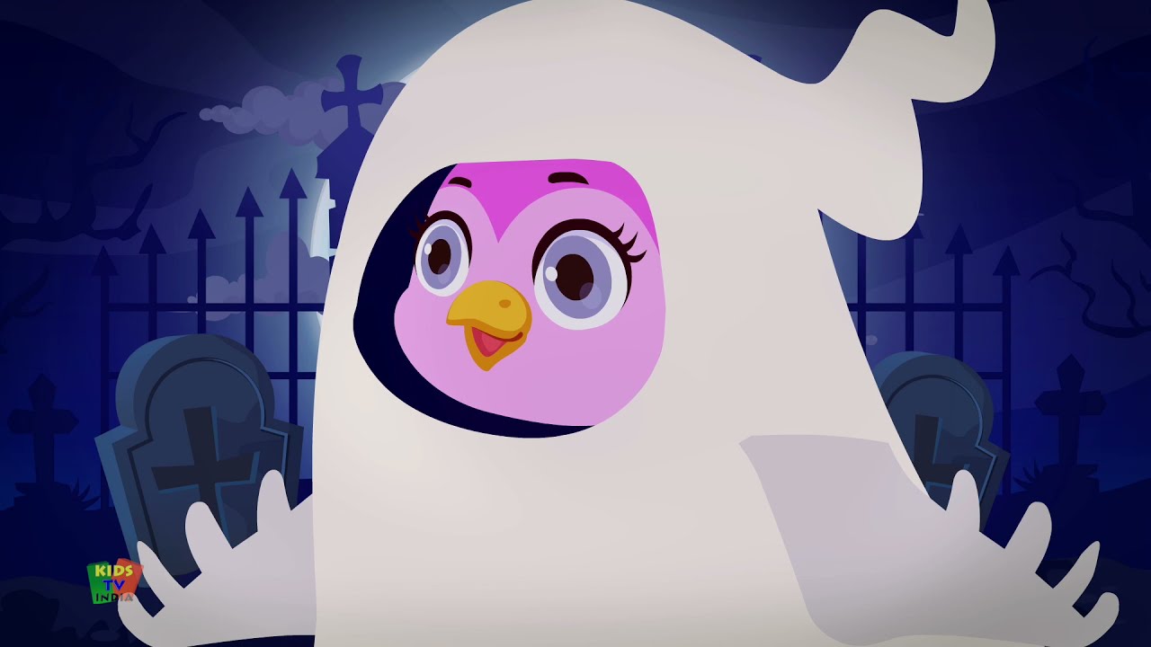 Halloween Night | हेलोवीन रात | Spooky Night | Halloween Song By Kids Tv India | Ek Mota Hathi