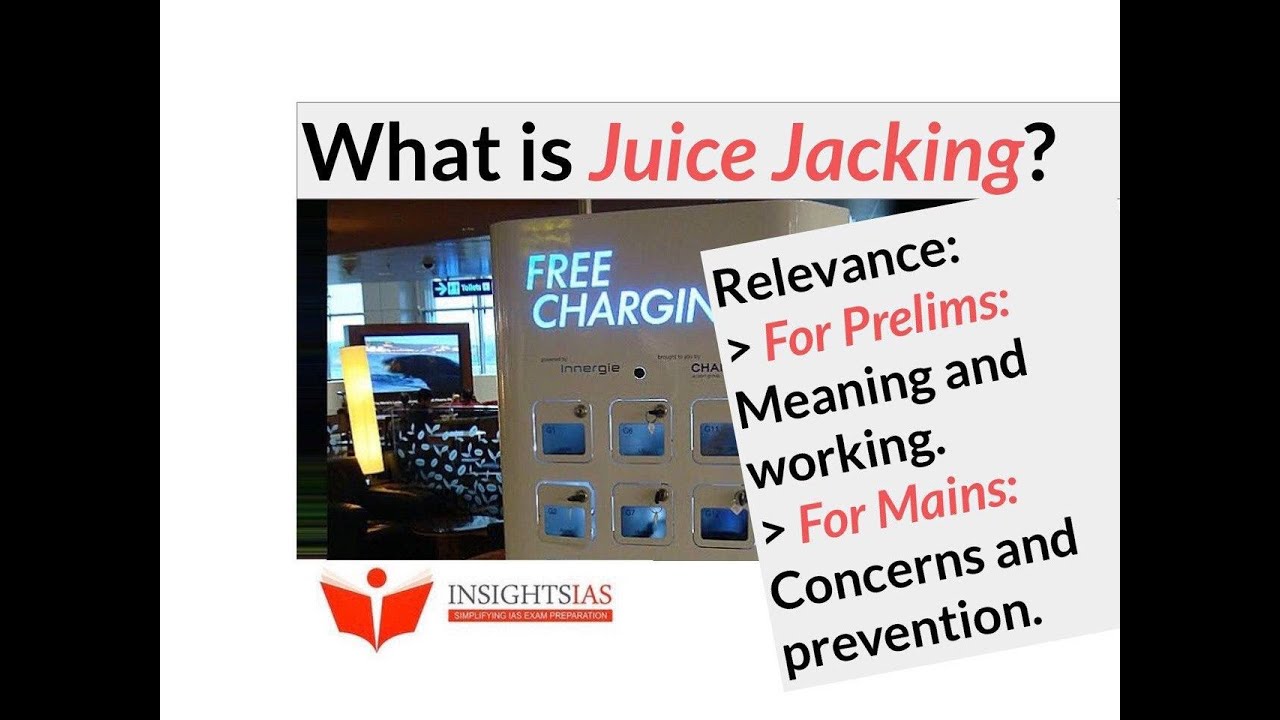 INSIGHTSIAS LAZY LESSONS : Juice Jacking