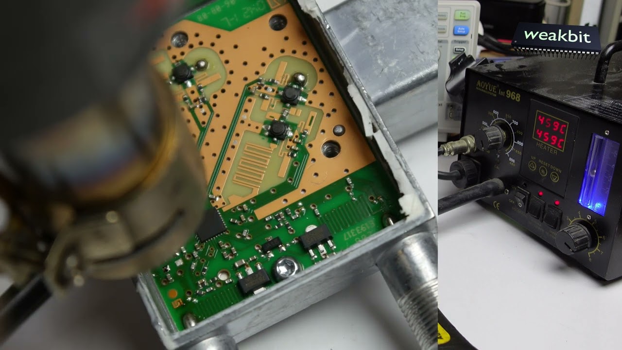 LNC Inverto 412 rebuild to external 25MHz TCXO input for QO100 26°East