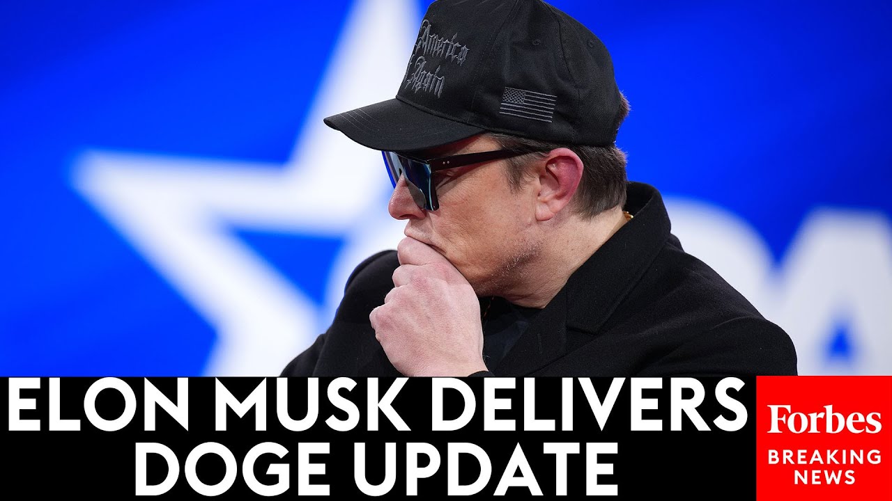 BREAKING NEWS: Elon Musk Delivers His 'DOGE Update' One Month Since Trump Retook The White House