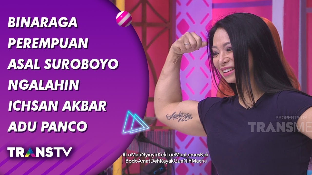 BROWNIS - Binaraga Perempuan Asal Suroboyo Ngalahin Ichsan Akbar Adu Panco (17/9/19) Part 3