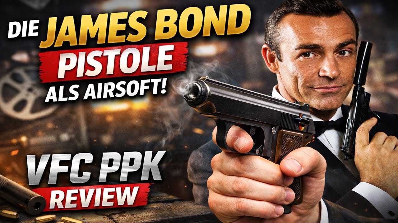 Filmlegende als Airsoft: Die VFC PPK im Test