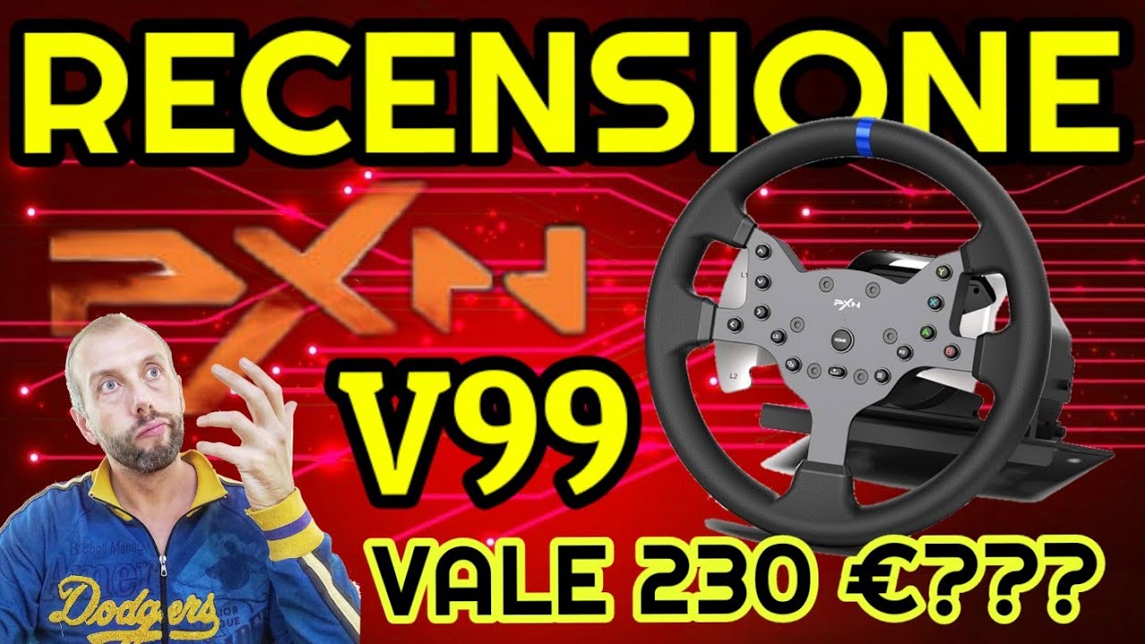 RECENSIONE VOLANTE PXN V99 PREGI E DIFETTI! VALE 230 €??? 🤔