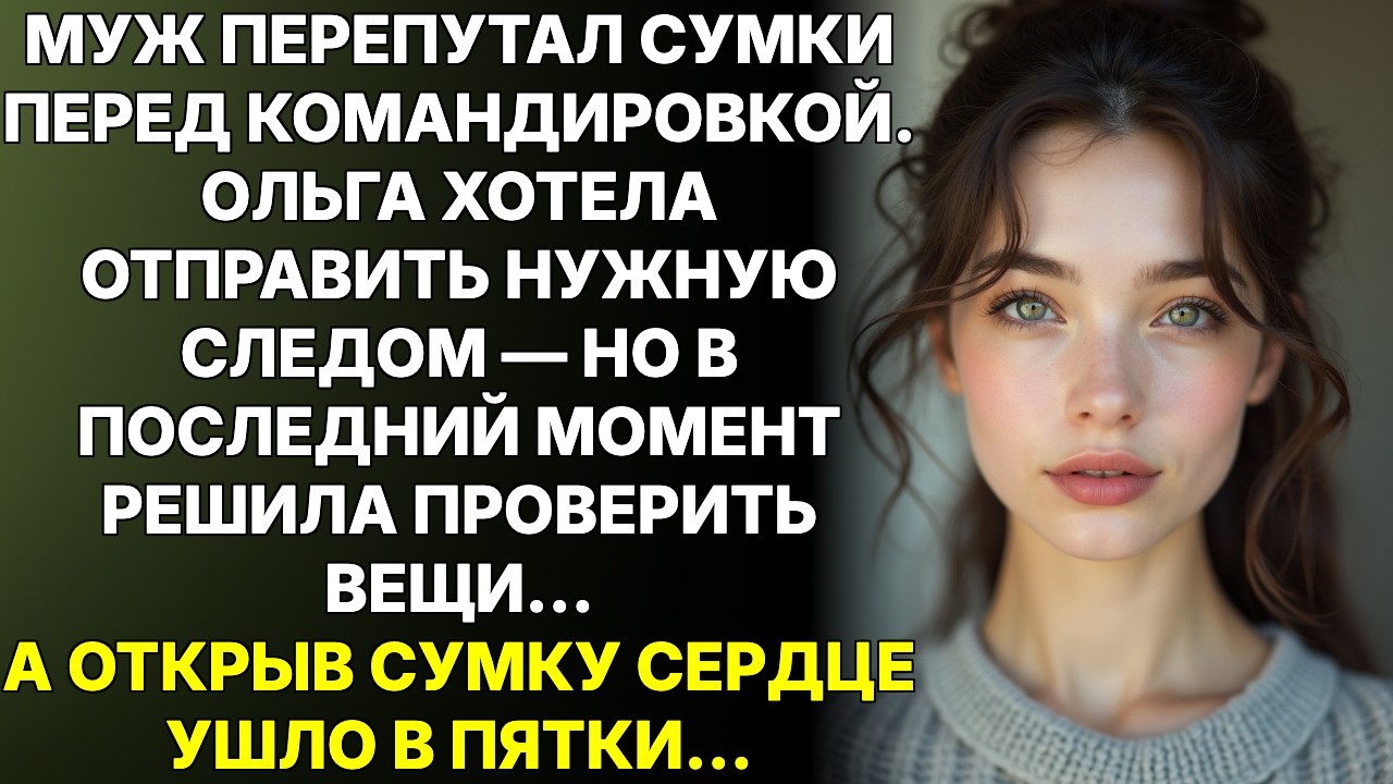 Муж перепутал дорожные сумки перед командировкой&hellip; А когда жена открыла оставшуюся дома...