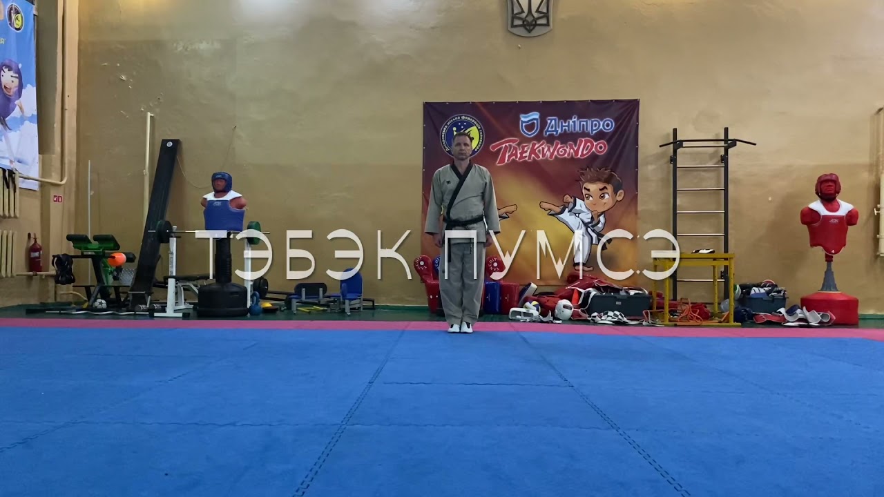 Тэбэк Пумсэ. Форма 11 тхэквондо ВТФ