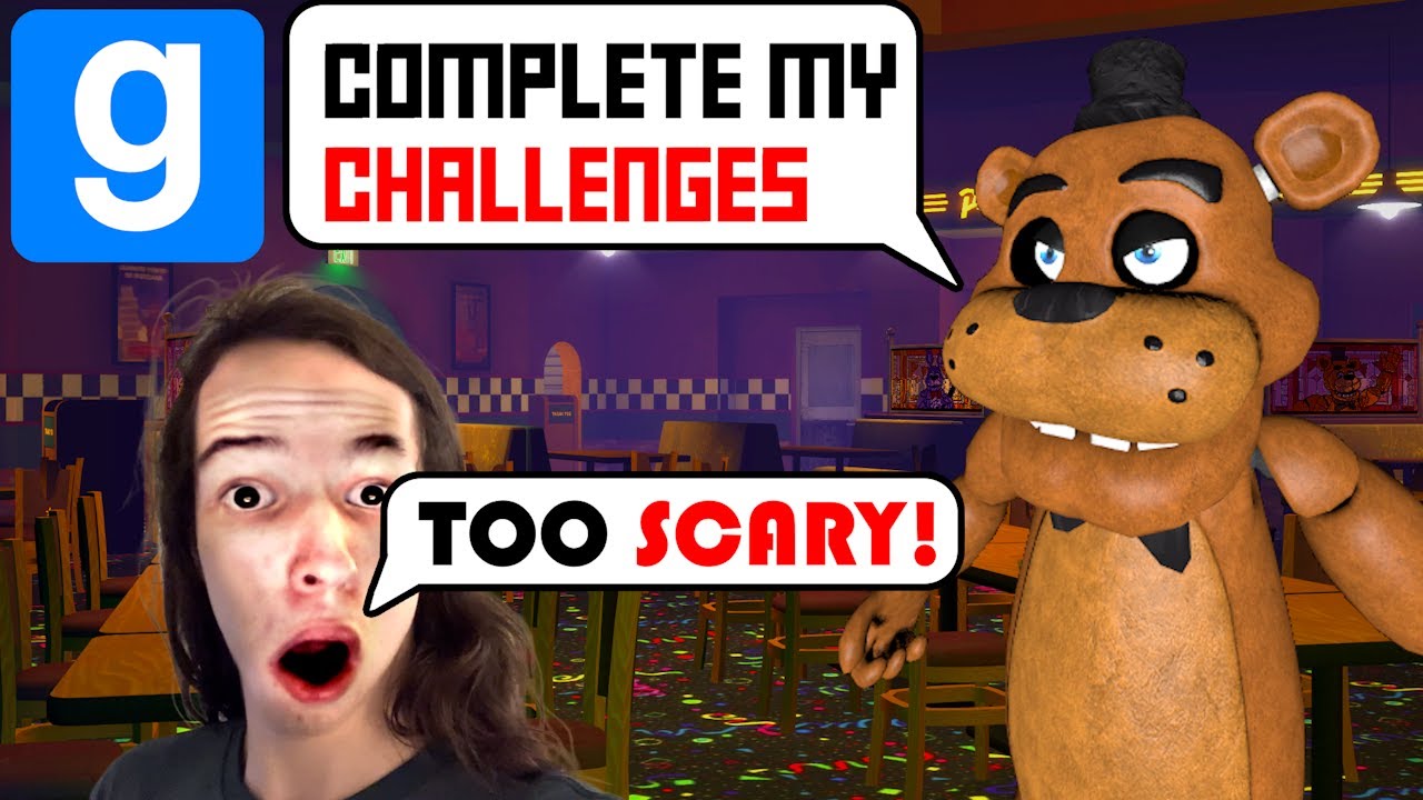 Can I Complete FREDDY'S 6 SCARY CHALLENGES in Garry's Mod?