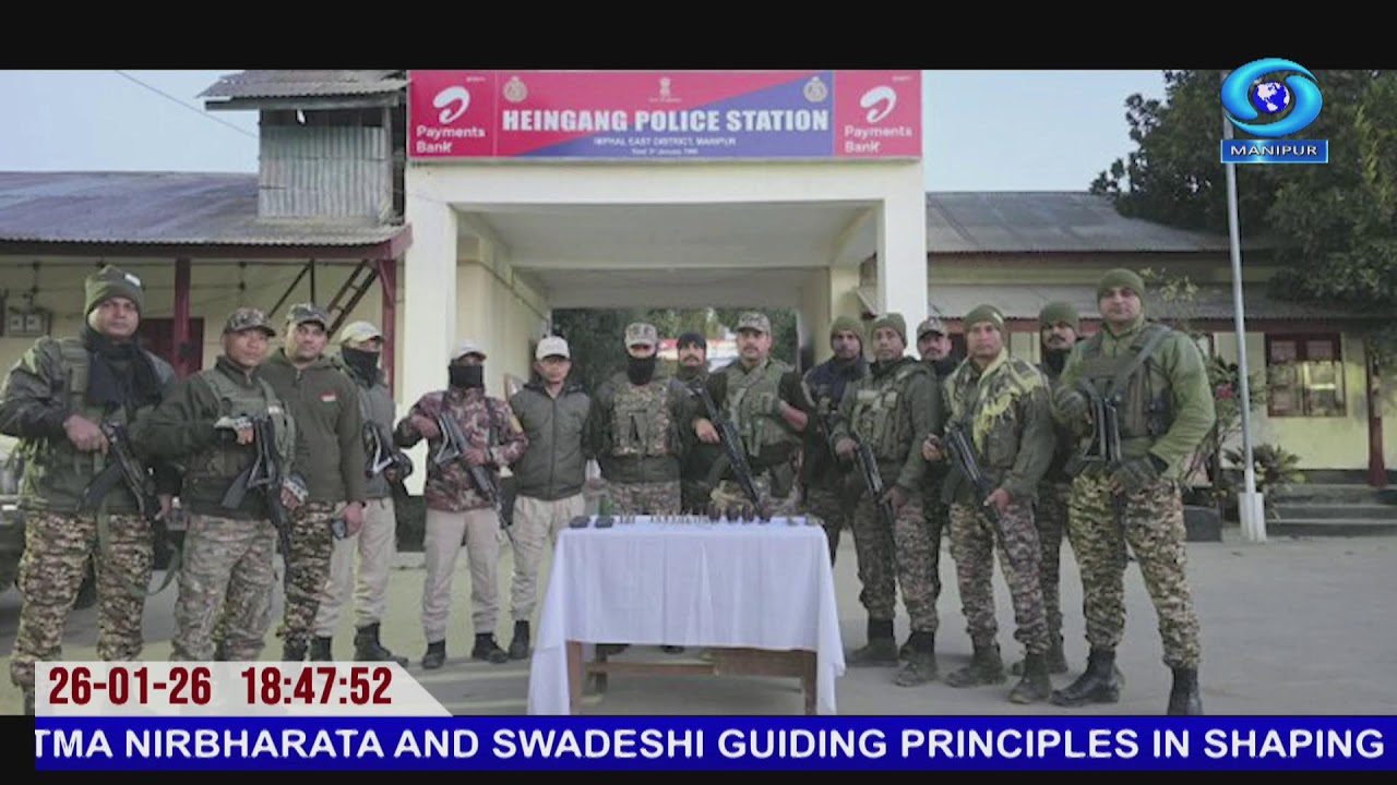 DDNEWS MANIPUR | MANIPURI PAO | 26th JANUARY 2026 | 6.30 PM